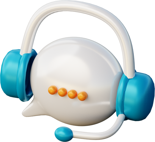 3D Customer Service Illustration